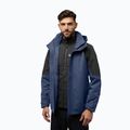 Pánska bunda 3v1 Jack Wolfskin Romberg 3In1 midnight sky