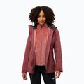 Dámska fleecová mikina Jack Wolfskin Rotwand 3In1 red ochre 2