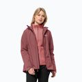Dámska bunda 3v1 Jack Wolfskin Moonrise 3In1 red ochre 3