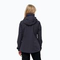 Dámska bunda do dažďa Jack Wolfskin Stormy Point 2L graphite 2