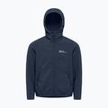 Detská softshellová bunda Jack Wolfskin Fourwinds night blue 6