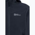Detská softshellová bunda Jack Wolfskin Fourwinds night blue 9
