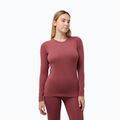 Dámsky termoaktívny longsleeve Jack Wolfskin Infinite Warm red ochre