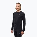 Pánsky termoaktívny longsleeve Jack Wolfskin Infinite Warm black