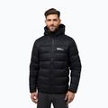 Pánska páperová bunda Jack Wolfskin Nebelhorn Down Hoody black