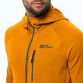 Pánska fleecová mikina Jack Wolfskin Kolbenberg Hooded Fz safflower 4