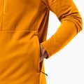 Pánska fleecová mikina Jack Wolfskin Kolbenberg Hooded Fz safflower 5