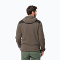 Pánska fleecová mikina Jack Wolfskin Kammweg Pile Fz cold coffee 2