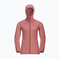 Dámska fleecová mikina Jack Wolfskin dámska fleecová bunda Kolbenberg Hooded Fz mineral red 8