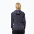 Dámska fleecová mikina Jack Wolfskin Kolbenberg Hooded Fz graphite 2