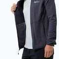 Dámska fleecová mikina Jack Wolfskin Kolbenberg Hooded Fz graphite 6