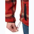 Pánska fleecová mikina Jack Wolfskin Felslicht Check intense rust 3