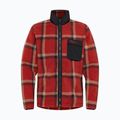 Pánska fleecová mikina Jack Wolfskin Felslicht Check intense rust 6