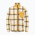 Pánska fleecová mikina Jack Wolfskin Felslicht Check panna cotta 6