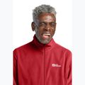 Pánska mikina Jack Wolfskin Taunus Fz fleece adrenaline red 4