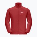 Pánska fleecová mikina Jack Wolfskin Taunus Fz adrenaline red 8