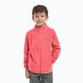 Detská fleecová mikina Jack Wolfskin Taunus sunset coral 10