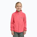 Detská fleecová mikina Jack Wolfskin Taunus sunset coral 12