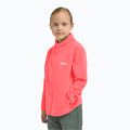 Detská fleecová mikina Jack Wolfskin Taunus sunset coral 15