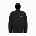 Pánska bunda do dažďa  Jack Wolfskin Tempest 2l black 9