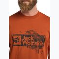 Pánske tričko Jack Wolfskin Jack Wolfskin Brand T burnt orange 4