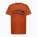 Pánske tričko Jack Wolfskin Jack Wolfskin Brand T burnt orange 5