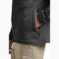 Pánska fleecová mikina Jack Wolfskin Kolbenberg s kapucňou a celozipsom Phantom 5