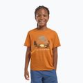 Detské tričko Jack Wolfskin Graphic Cotton T print soft amber 5