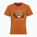 Detské tričko Jack Wolfskin Graphic Cotton T print soft amber 7