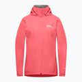 Dámska bunda do dažďa Jack Wolfskin Trailtime 2L sunset coral 8