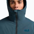 Pánska bunda do dažďa  Jack Wolfskin Pamir aluminium blue 4