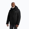 Pánska bunda do dažďa  Jack Wolfskin Icecape 2L Down Ins Rds black