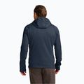 Pánska trekingová mikina Jack Wolfskin Peak District Hooded Full Zip midnight sky 3