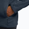 Pánska trekingová mikina Jack Wolfskin Peak District Full Zip midnight sky 6