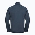 Pánska trekingová mikina Jack Wolfskin Peak District Full Zip midnight sky 8