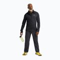 Pánska trekingová mikina Jack Wolfskin Peak District Full Zip black 2