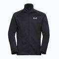 Pánska trekingová mikina Jack Wolfskin Peak District Full Zip black 7