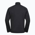Pánska trekingová mikina Jack Wolfskin Peak District Full Zip black 8