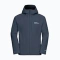 Pánska bunda do dažďa  Jack Wolfskin Tempest 2l midnight sky 8