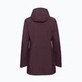 Dámska bunda do dažďa Jack Wolfskin Heidelstein Ins amaranth 8