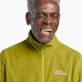 Pánska fleecová bunda Jack Wolfskin Taunus Fz chartreuse 4