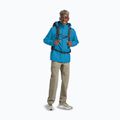 Pánska bunda do dažďa  Jack Wolfskin Trailtime 2L aurora blue 2