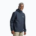 Jack Wolfskin Bornberg Hoody muška softshell jakna midnight sky