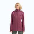 Dámska bunda do dažďa Jack Wolfskin Trailtime 2L raisin