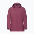 Dámska bunda do dažďa Jack Wolfskin Trailtime 2L raisin 8
