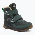 Detské topánky Jack Wolfskin Polar Bear-B Texapore Mid Vc mystic green