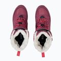 Detské topánky Jack Wolfskin Polar Bear-G Texapore High Vc raisin 5