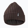 Zimná čiapka Jack Wolfskin Rib Knit peat
