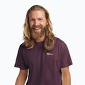 Pánske tričko Jack Wolfskin Essential amaranth 4
