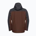 Pánska bunda 3v1 Jack Wolfskin Taubenberg 3In1 hot chocolate 11